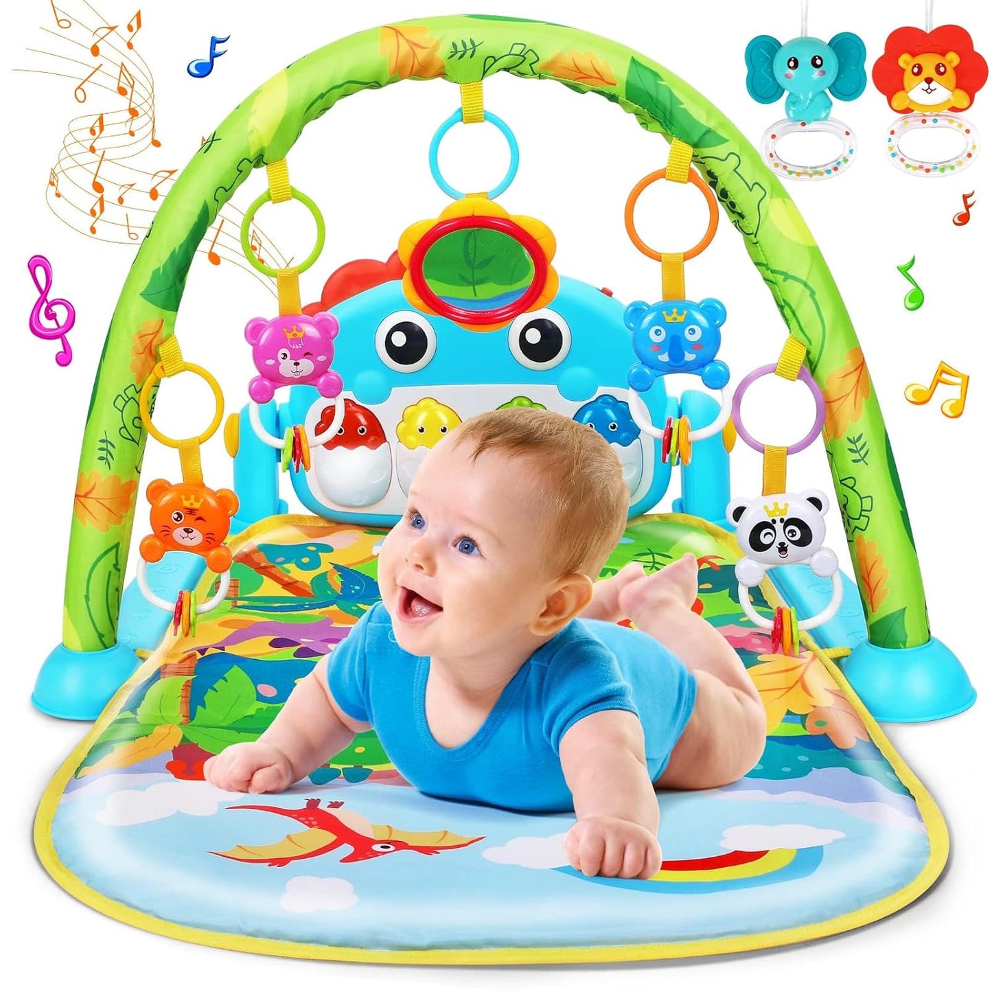 Baby activity play set - designed for interactive floor play, featuring soft materials and engaging elements for infants and young children.