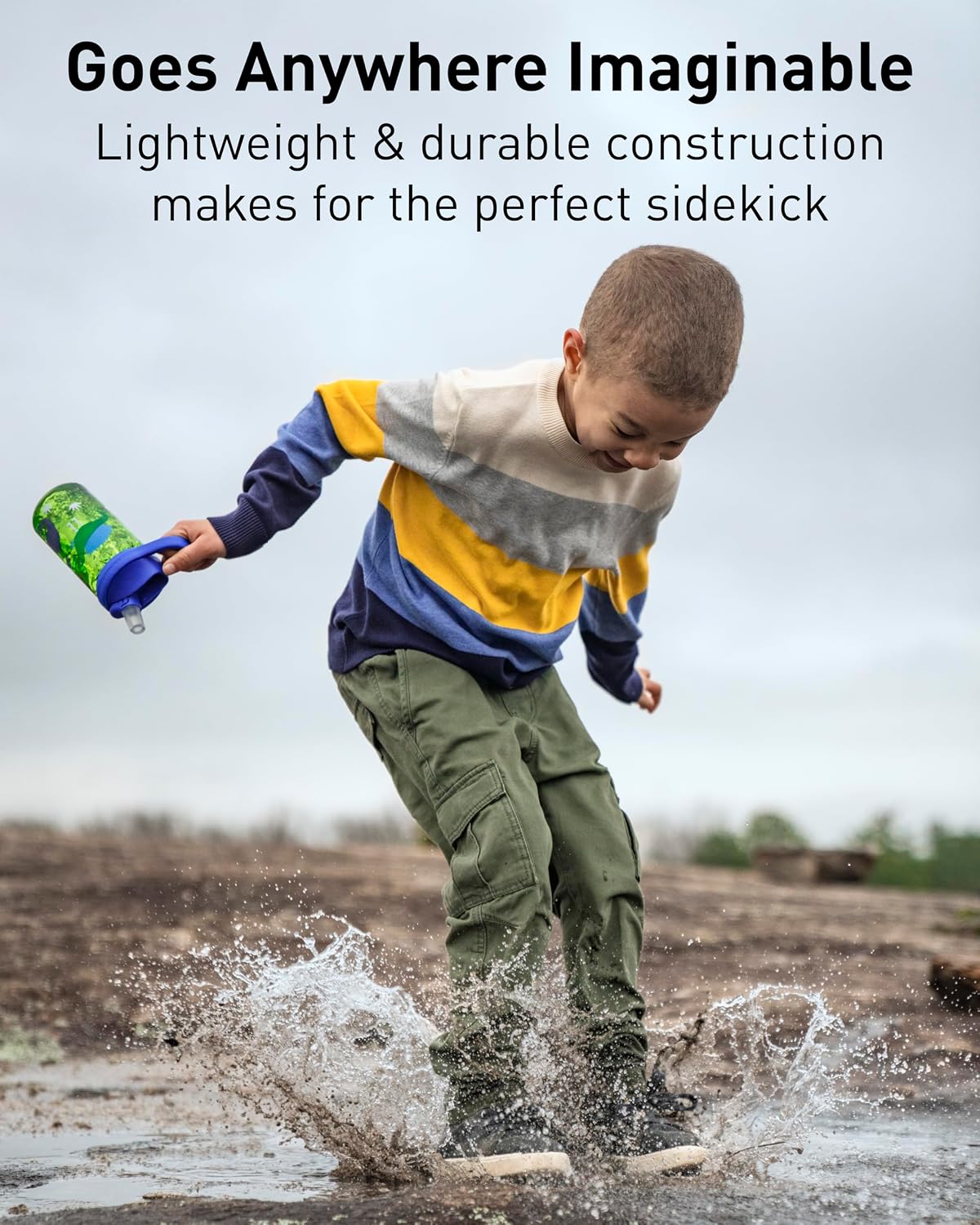 Premium reusable water bottle for everyday hydration.