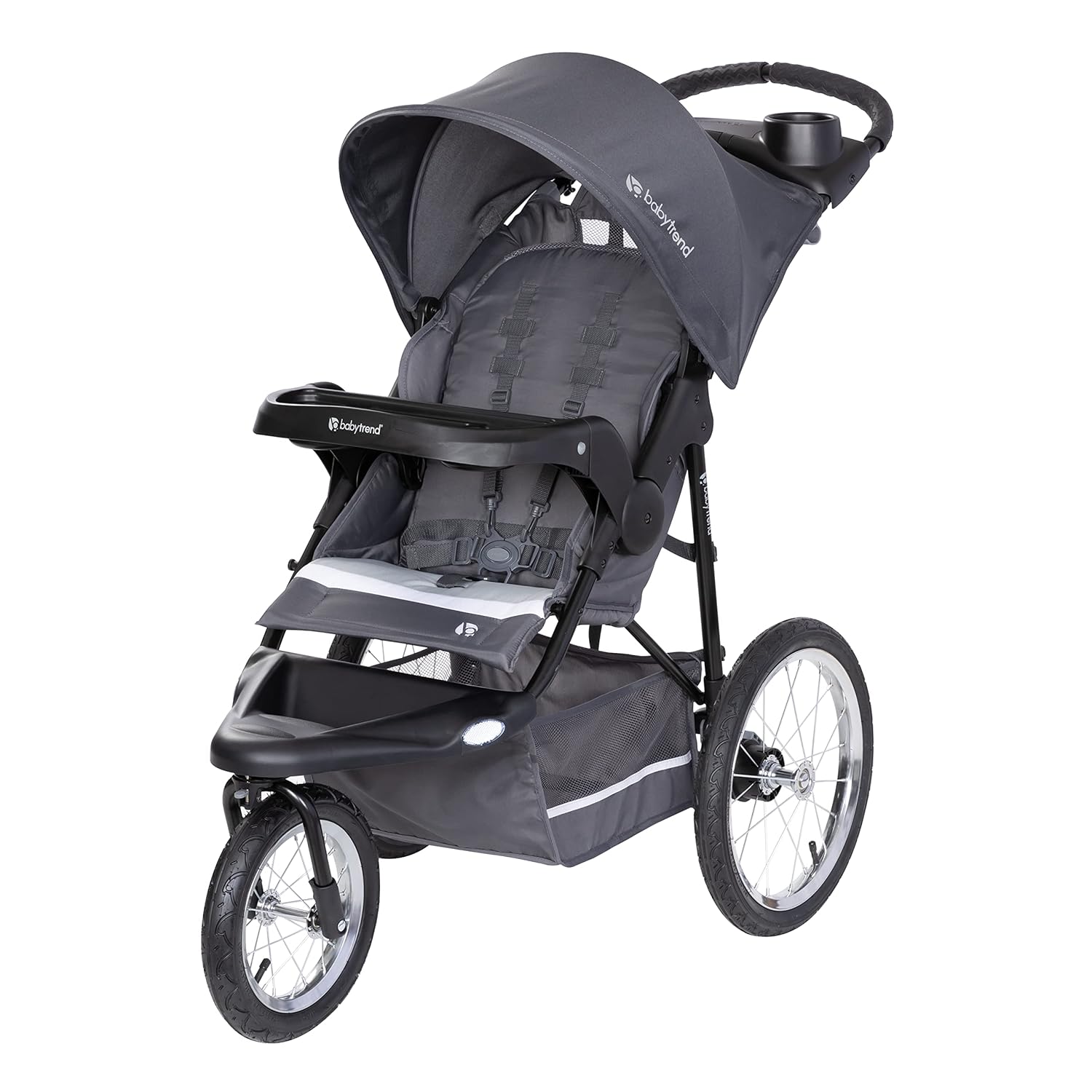Jogging stroller – rugged all-terrain stroller for babies and toddlers, ideal for outdoor runs, walks, and active family outings