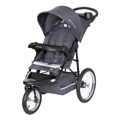 Jogging stroller – rugged all-terrain stroller for babies and toddlers, ideal for outdoor runs, walks, and active family outings