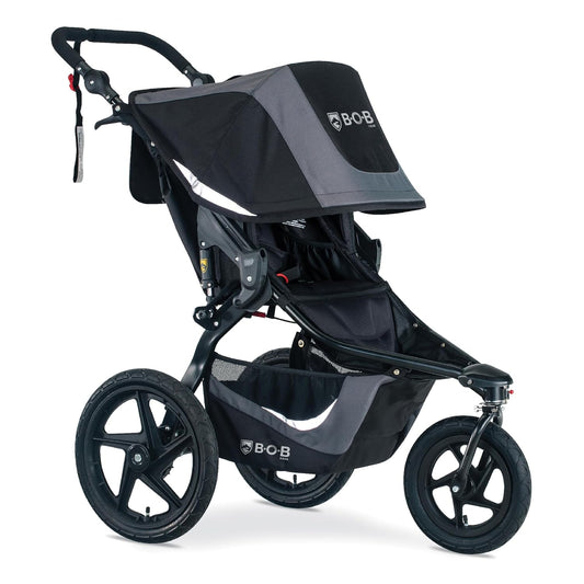 Jogging stroller – rugged all-terrain stroller for babies and toddlers, ideal for outdoor runs, walks, and active family outings