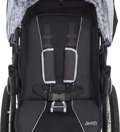 Jogging stroller – rugged all-terrain stroller for babies and toddlers, ideal for outdoor runs, walks, and active family outings