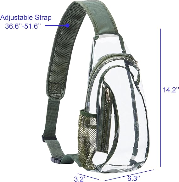 Transparent backpack featuring a fun character-inspired design with a stylish and playful look.