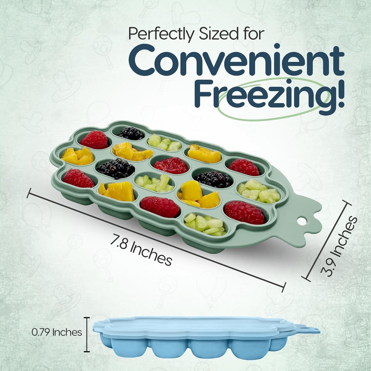 O’doe Baby Food Freezer Trays