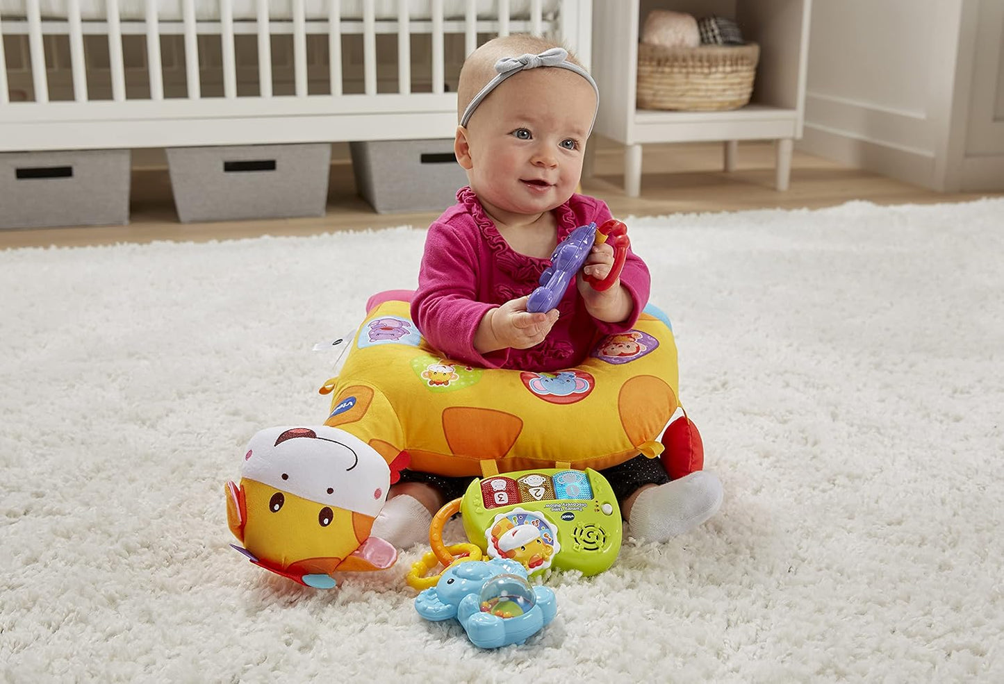VTech Tummy Time Discovery Pillow