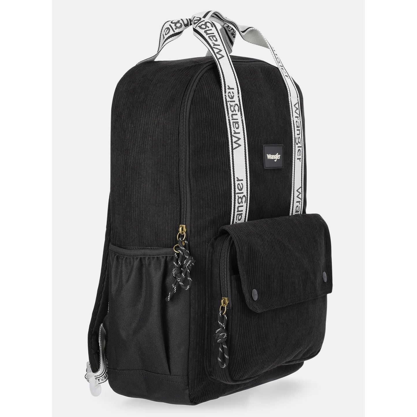 Everyday travel and school backpack with durable fabric construction and comfortable design