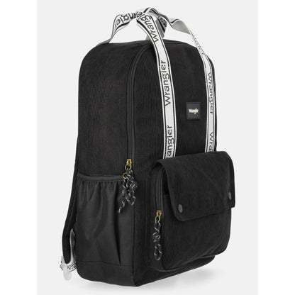 Everyday travel and school backpack with durable fabric construction and comfortable design