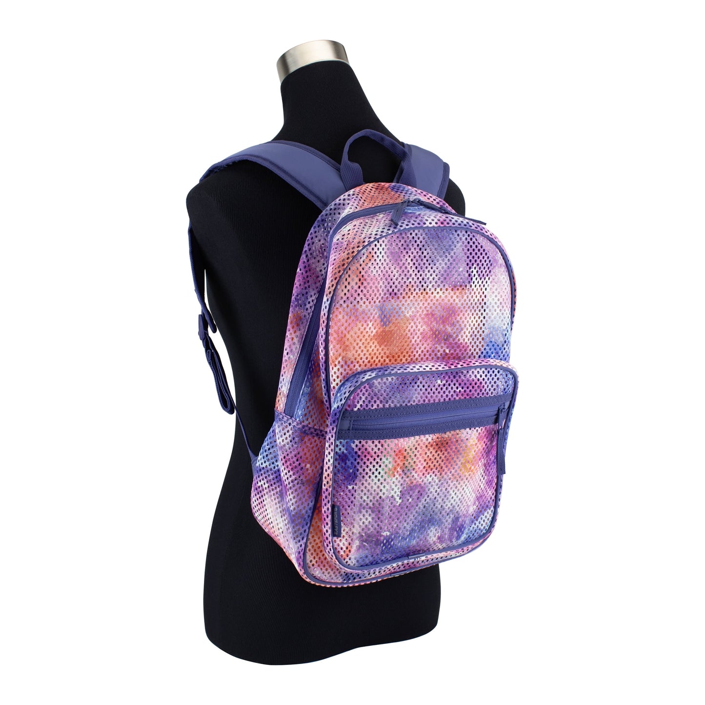 Stylish unisex backpack with breathable mesh design and adjustable shoulder straps