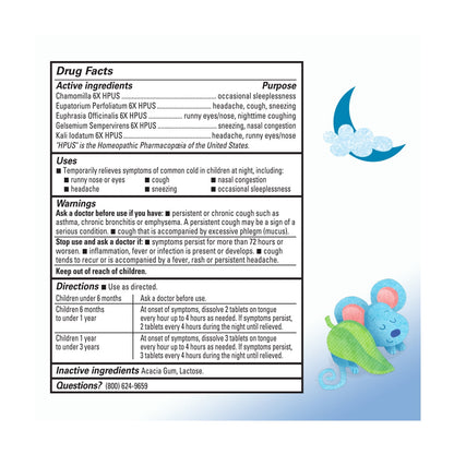 Image displaying text about ingredients and details of a gentle relief product