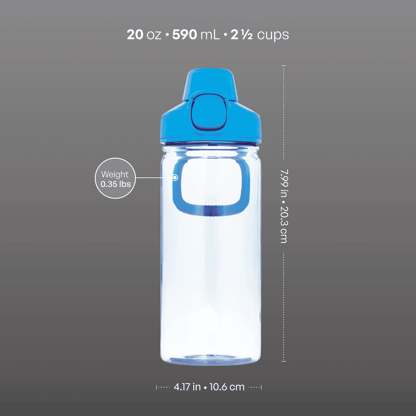 TAL Tritan Ranger Lock Water Bottle 20 fl oz