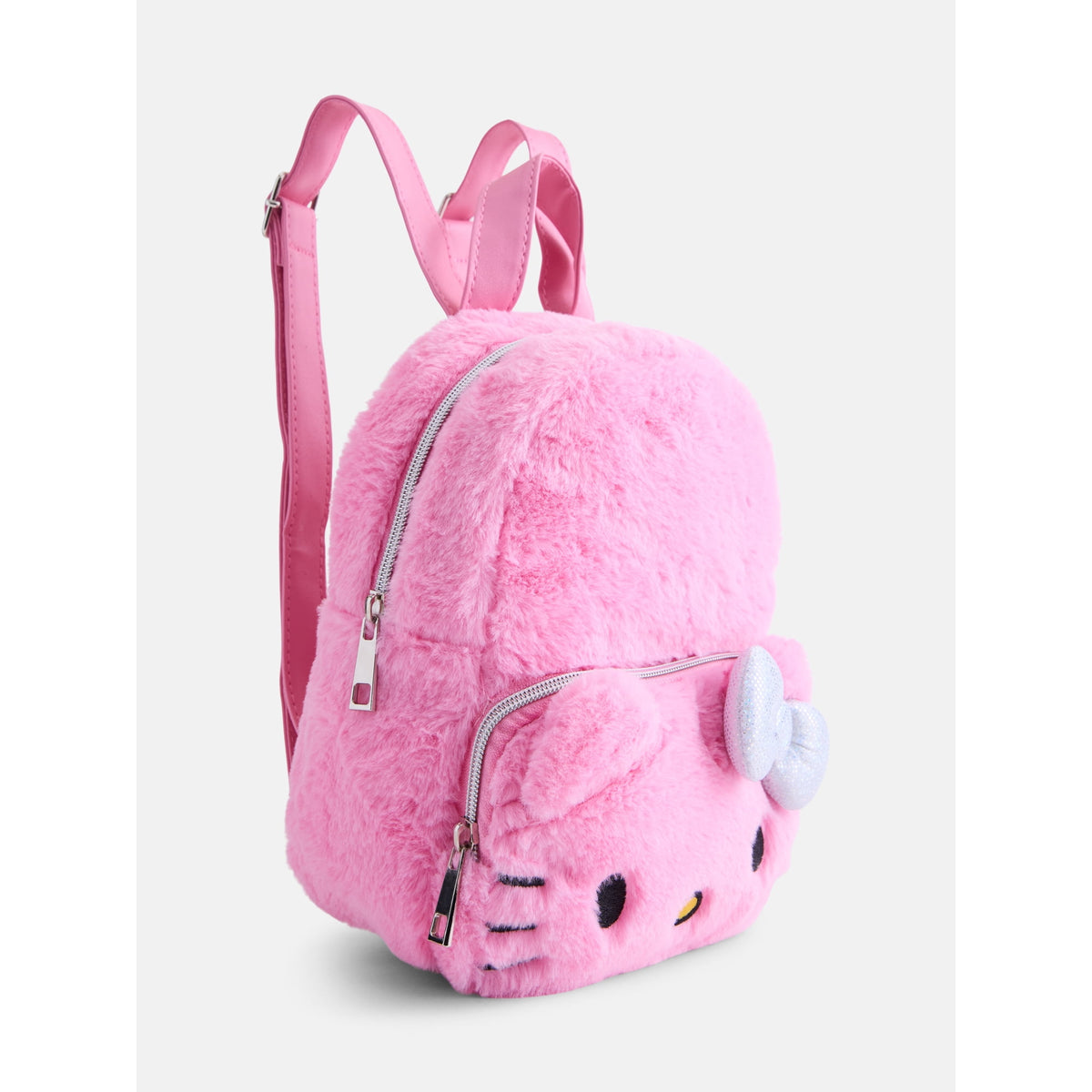 Cute mini backpack with soft fabric design and compact storage for everyday essentials