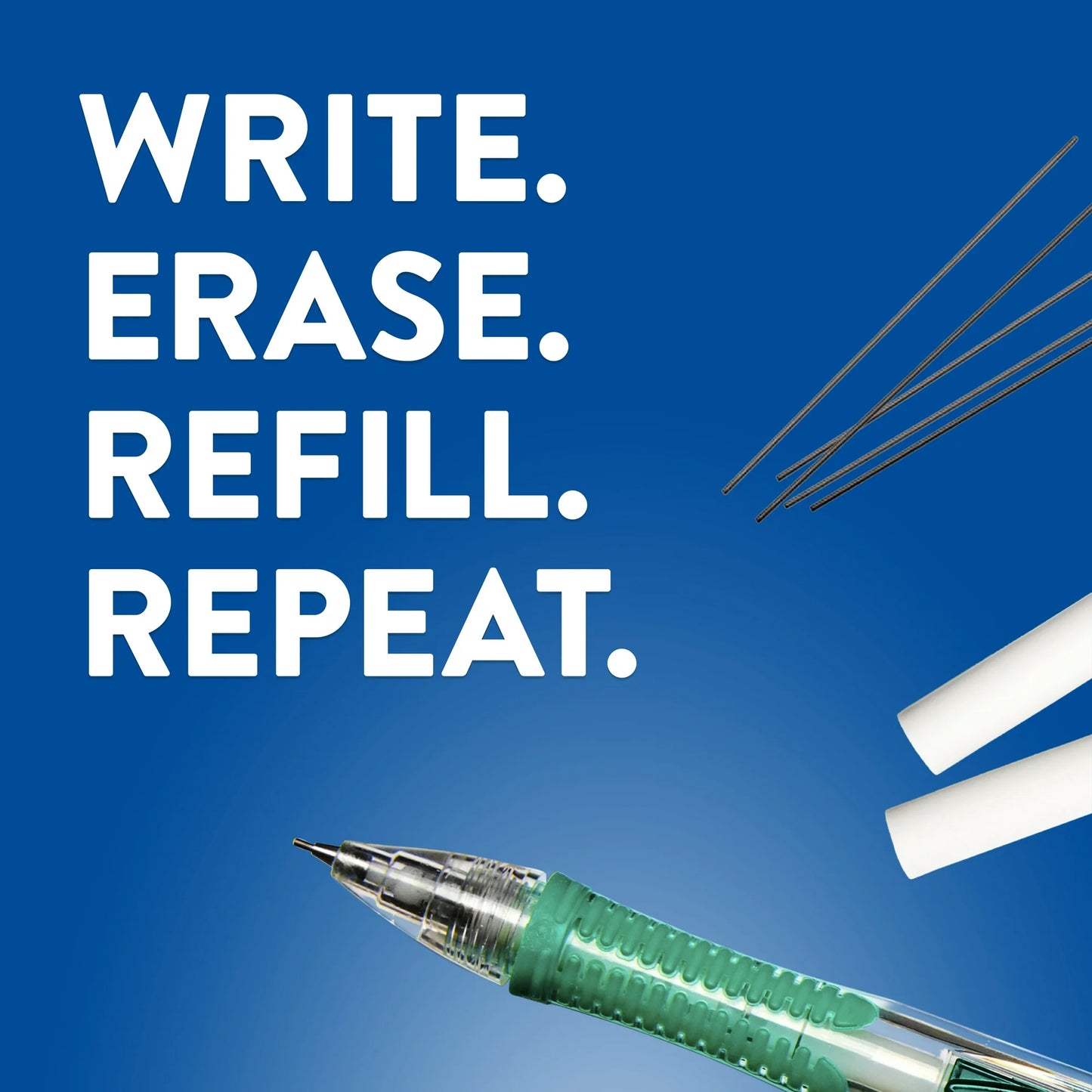 Paper Mate Clear Point Mechanical Pencils, 0.7mm, HB #2, Fashion Barrels, 4 Count
