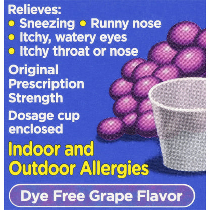 Image displaying text about ingredients and details of a gentle relief product