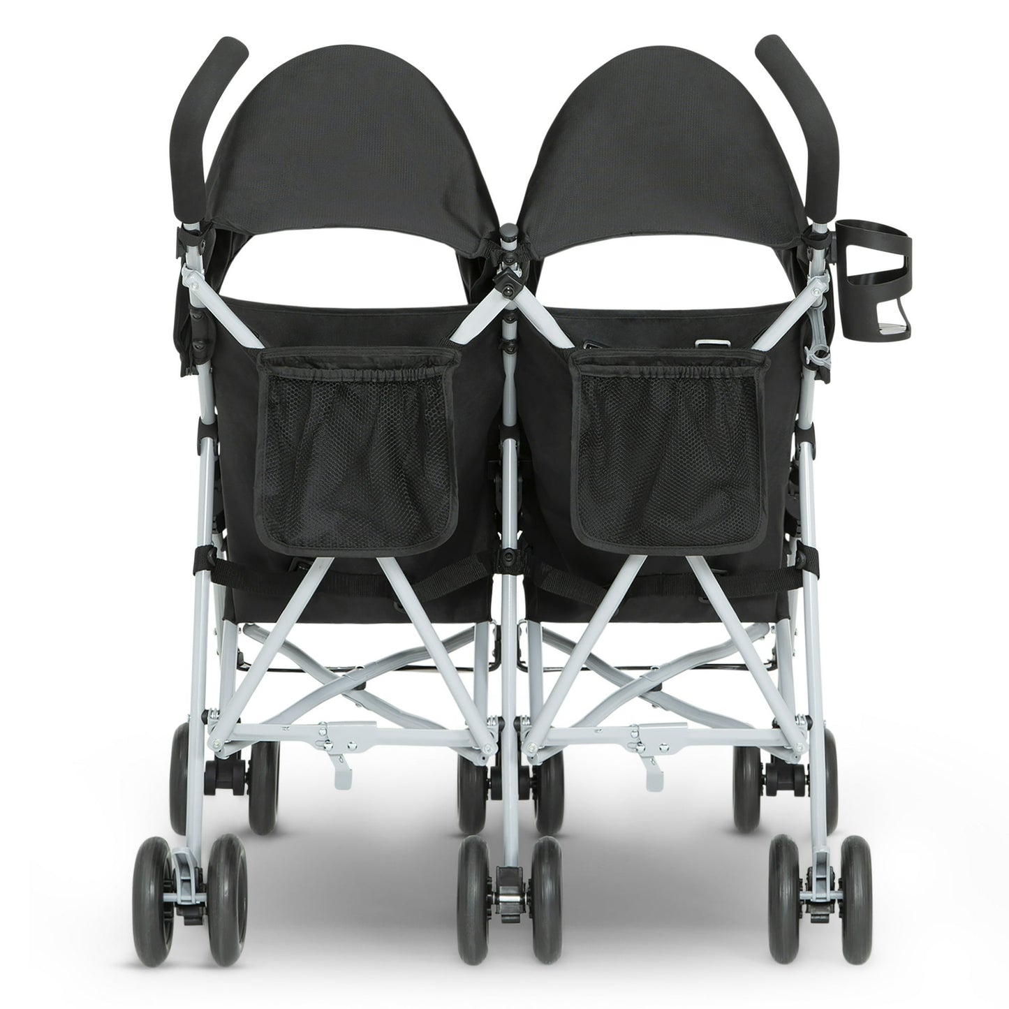 Side by Side double baby stroller - designed for everyday use, offering smooth mobility, comfortable seating, and convenient features for parents on the go