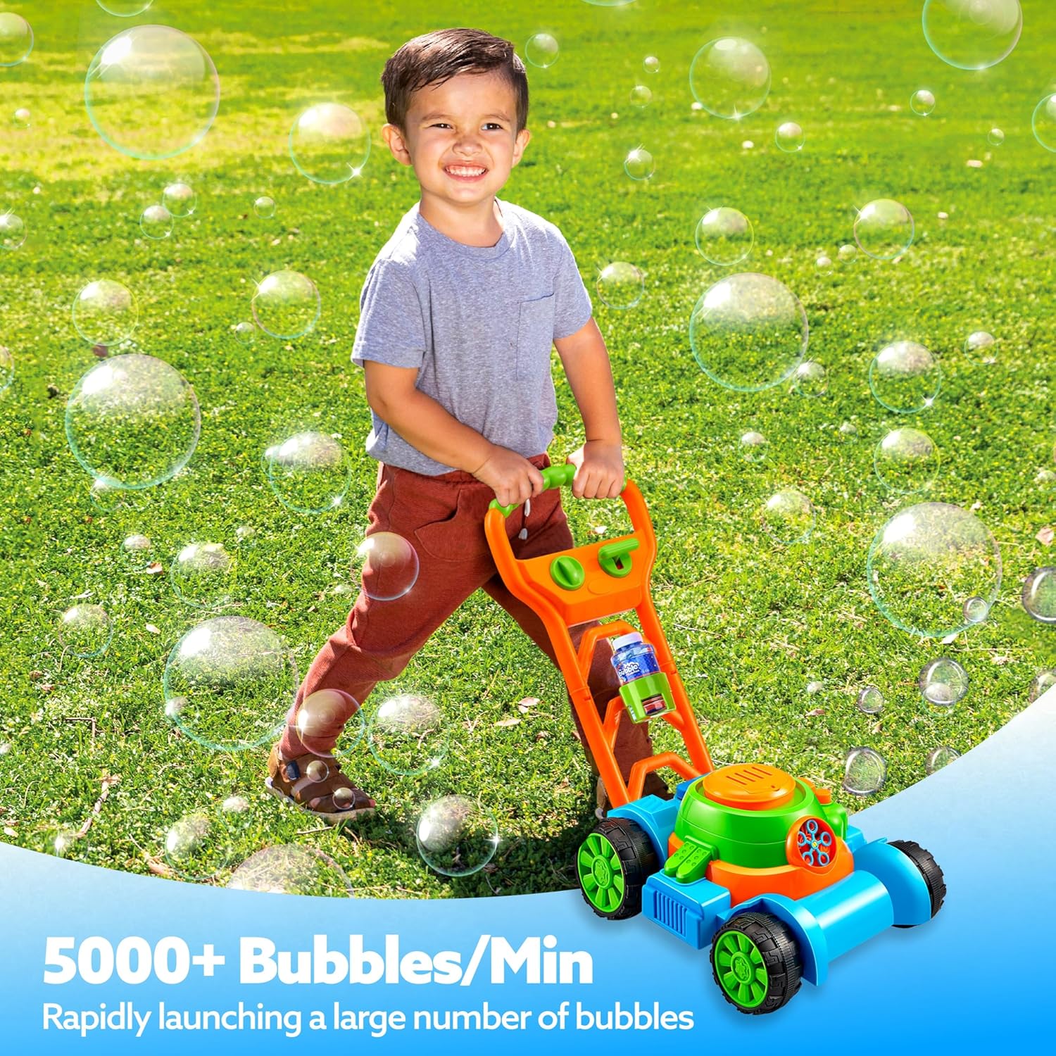 Image displaying a Colorful kids outdoor play equipmentand and text about it's details.