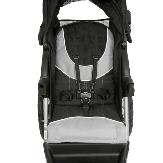 Jogging stroller – rugged all-terrain stroller for babies and toddlers, ideal for outdoor runs, walks, and active family outings