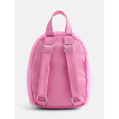 Cute mini backpack with soft fabric design and compact storage for everyday essentials