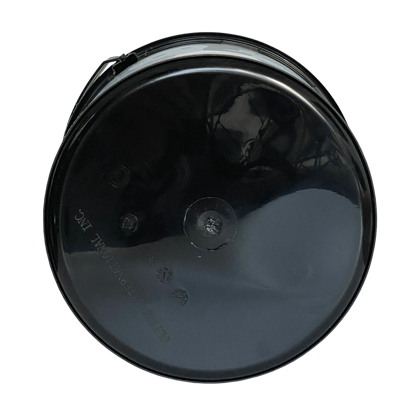 Ghost Trick-or-Treat Bucket, Black, 5 qt, Halloween by Way To Celebrate