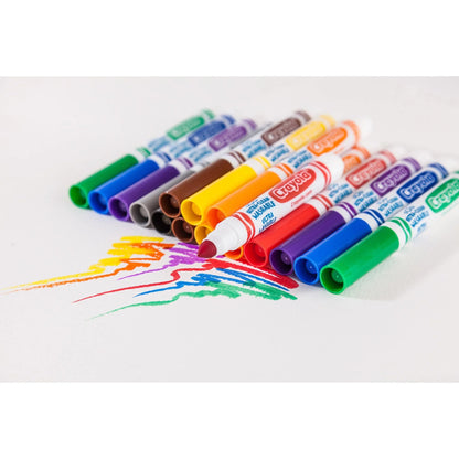 Crayola Ultra-Clean Washable Broad Line Markers, 10 Ct, School Supplies, Classroom Essentials for Teachers, Gift, 3+