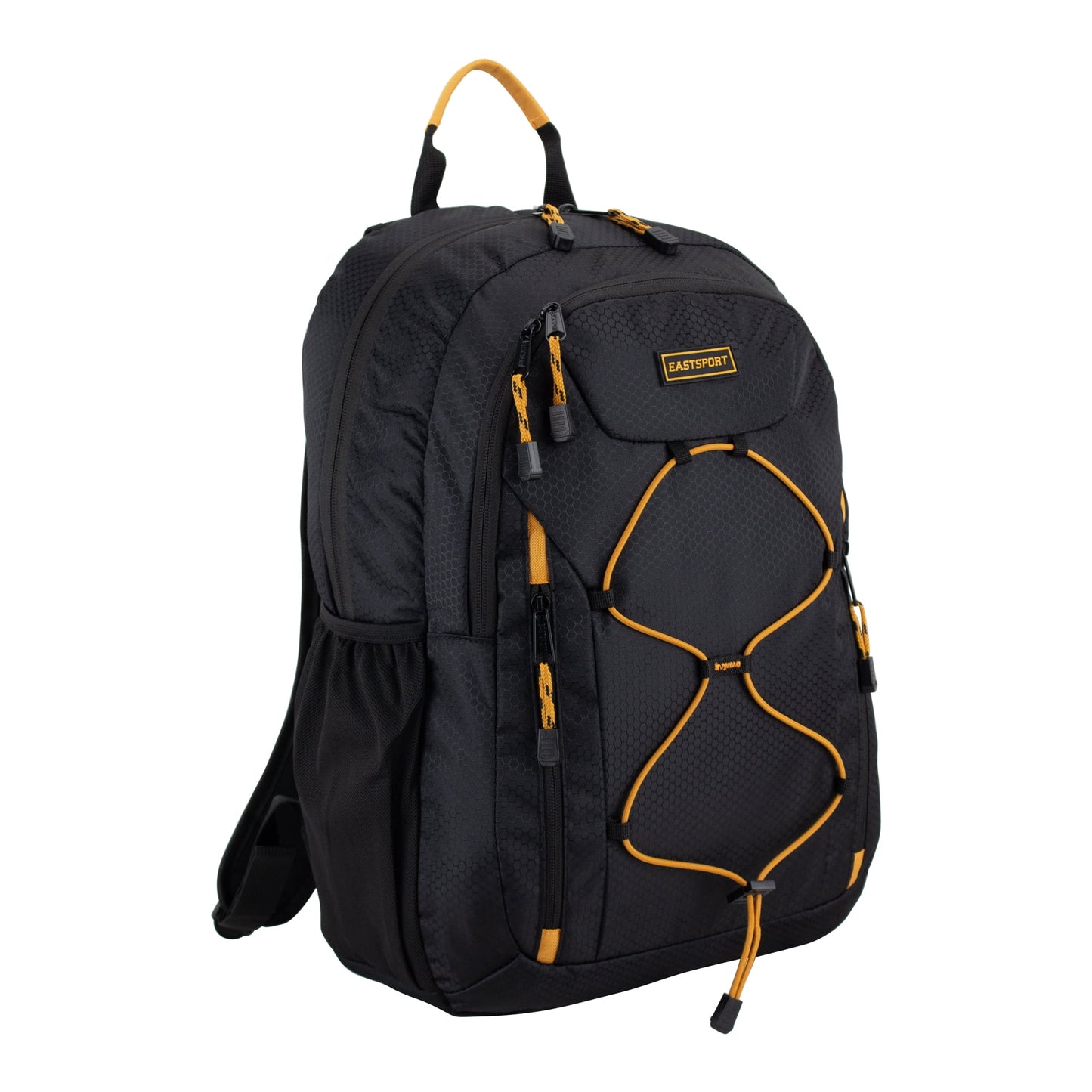 Versatile dual-carry backpack with adjustable shoulder straps and top handles for multiple carrying options.
