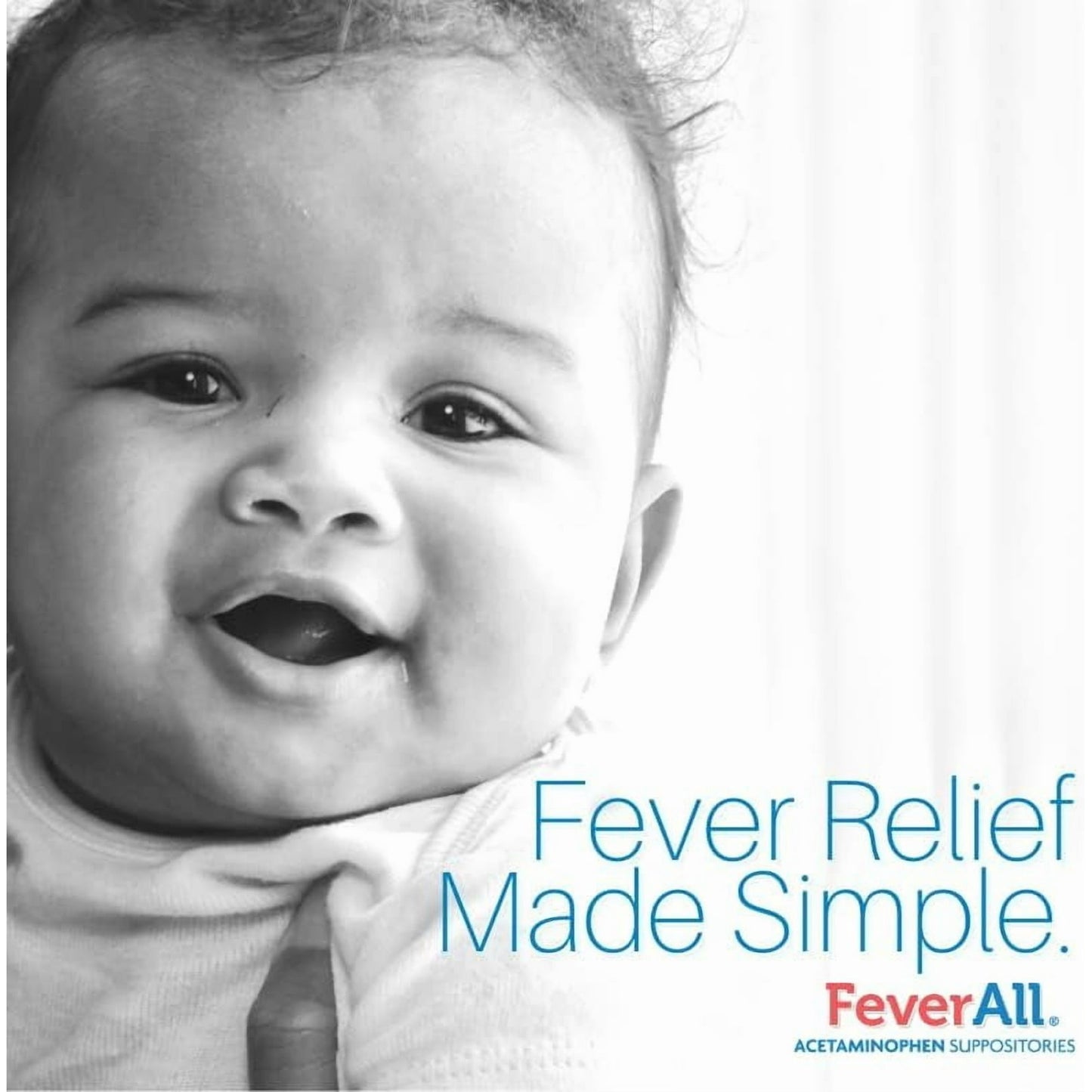 Image displaying a baby with text