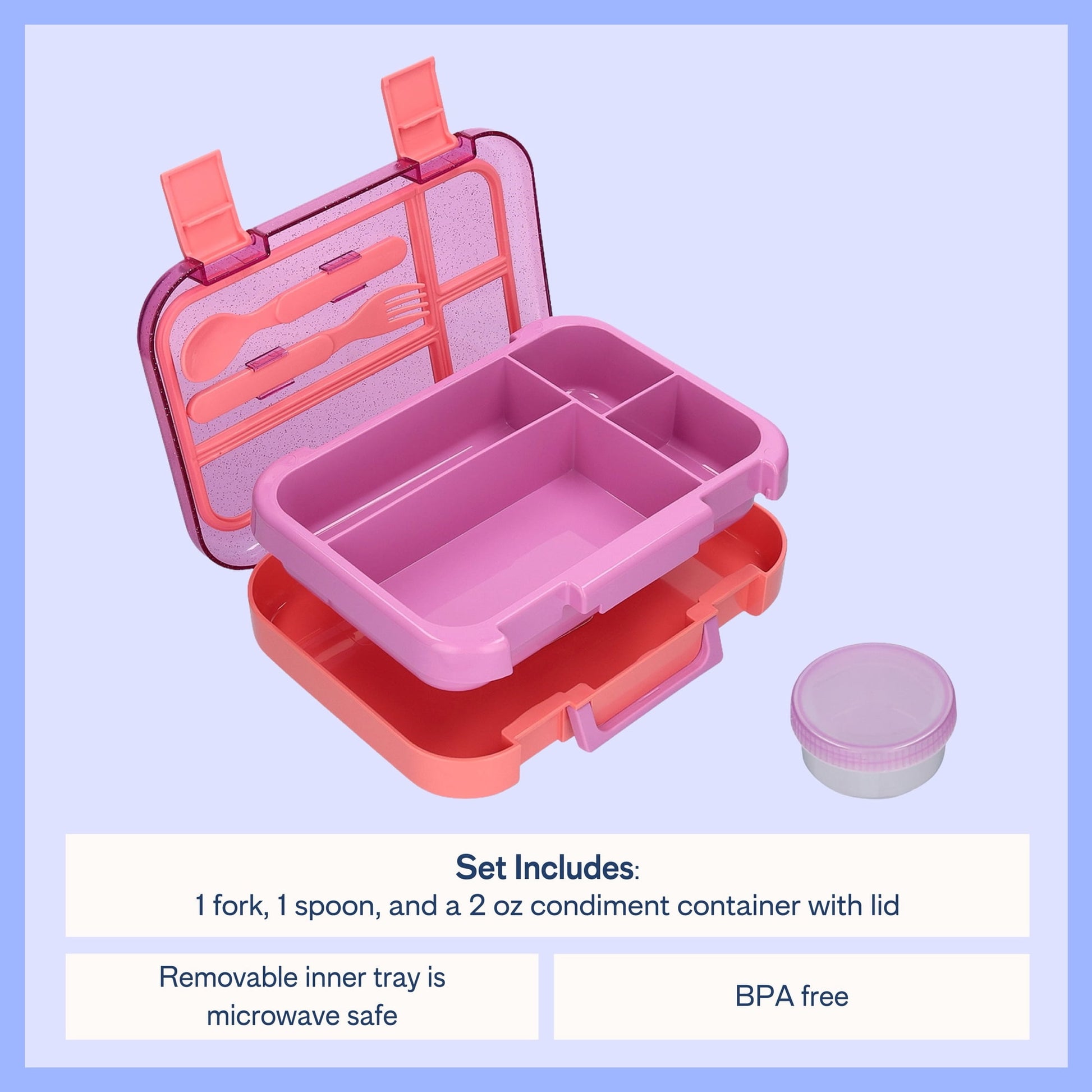 Premium reusable lunch box designed for everyday convenience.