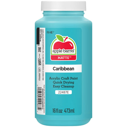 Apple Barrel 20404E Acrylic Craft Paint, Matte Finish, 8 fl oz