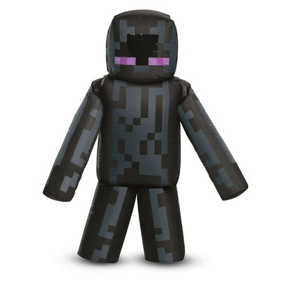Minecraft Inflatable Enderman Costume for Children, Boys One Size Child