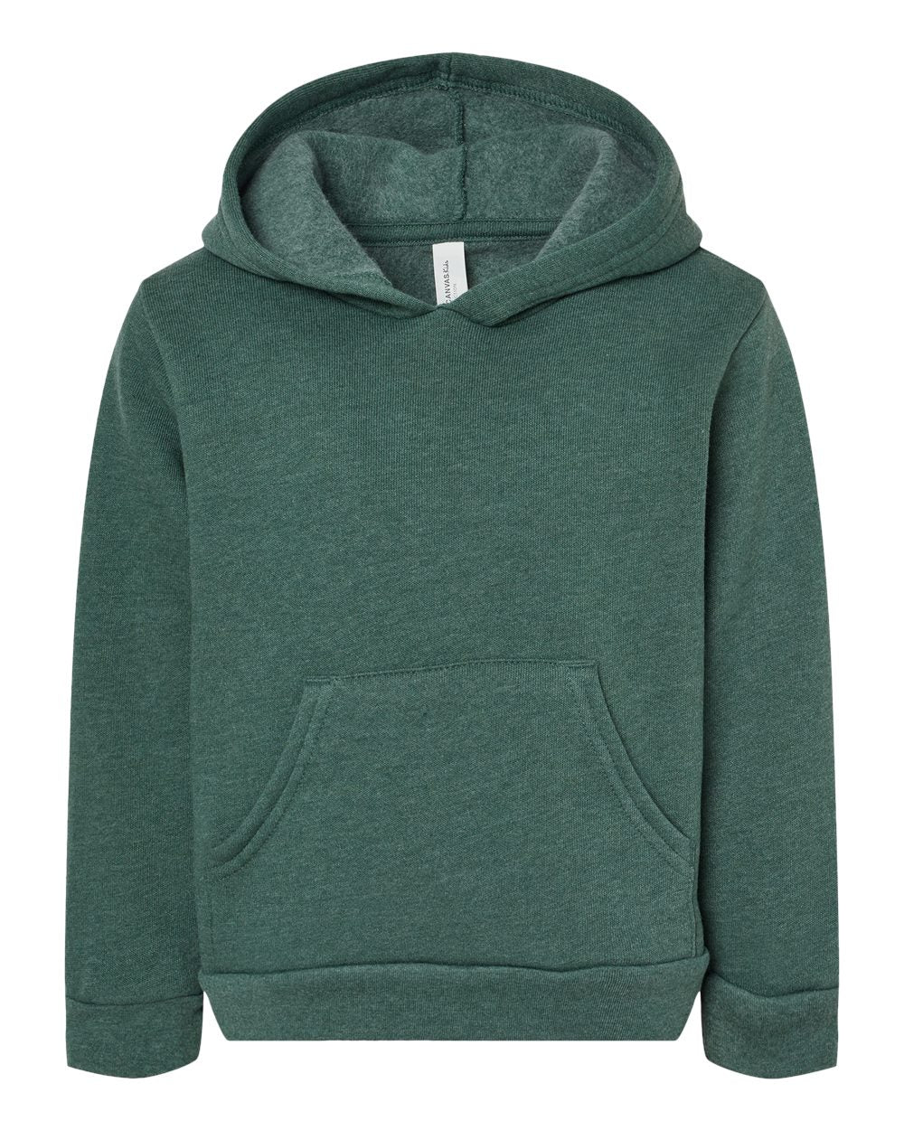 Green Christmas kids hoodie on a white background