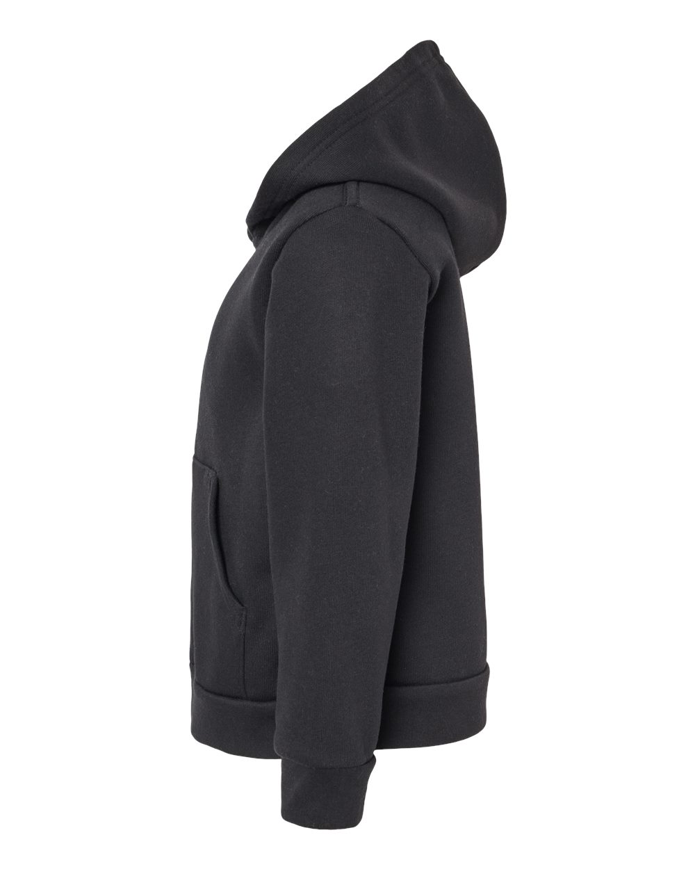 Toddler Zip-Up Hoodie Black – Soft Fleece Cotton Blend |  Kids Hoodie | Unisex Toddler Jacket