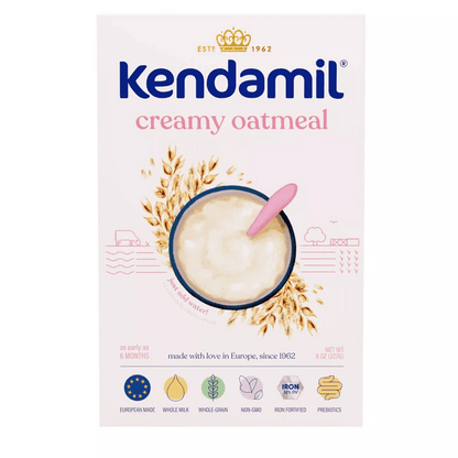 Baby cereal for infants and toddlers, creamy oatmeal with gentle texture, easy to digest and suitable for early feeding