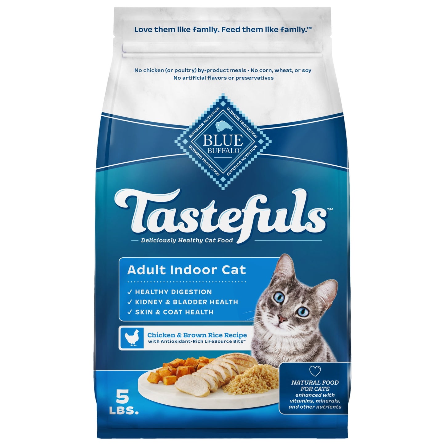 Pet dry cat food – wholesome nutrition for regular feeding to help support energy and overall health