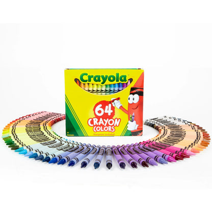 Color crayons for kids drawing and coloring