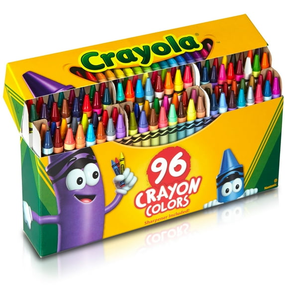 Color crayons for kids drawing and coloring