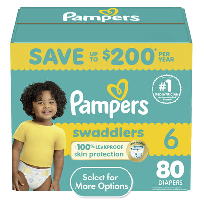 Disposable baby diapers for comfort and leak protection