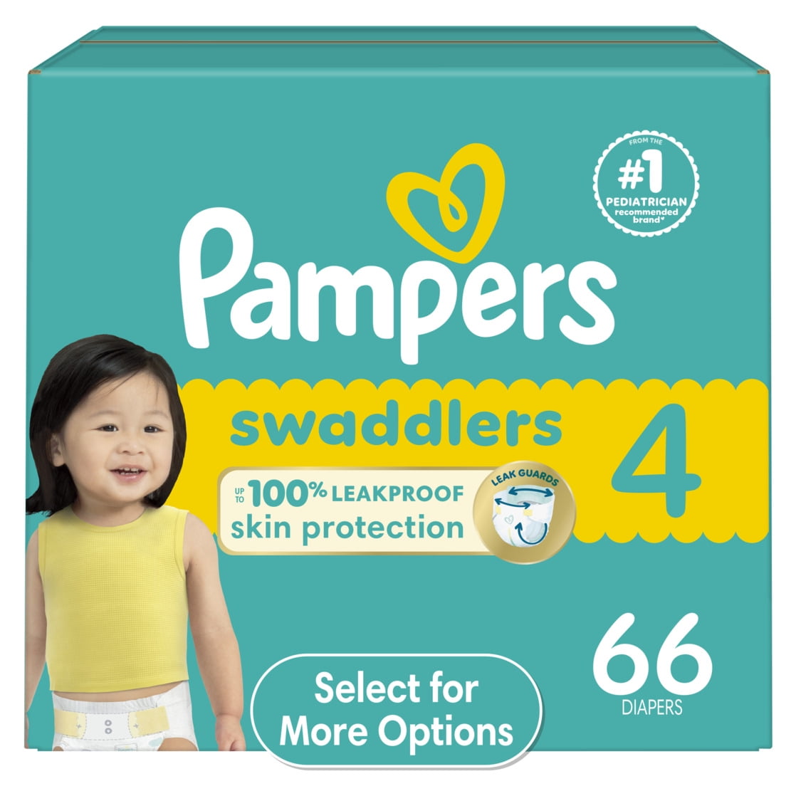 Disposable baby diapers for comfort and leak protection
