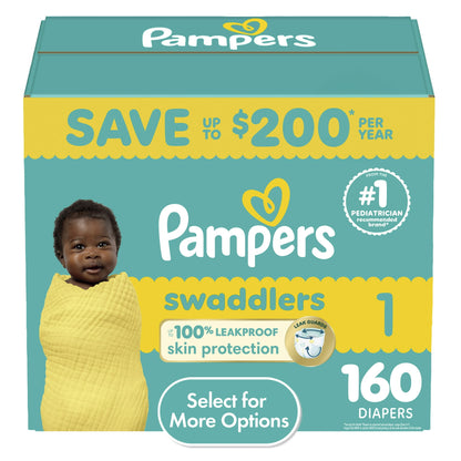 Disposable baby diapers for comfort and leak protection