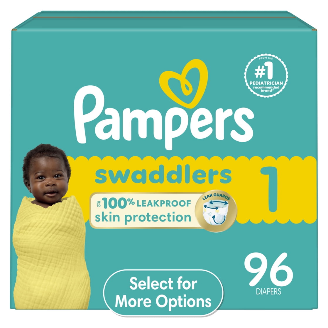 Disposable baby diapers for comfort and leak protection