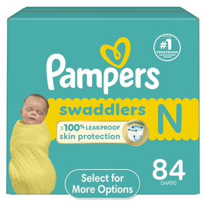 Disposable baby diapers for comfort and leak protection