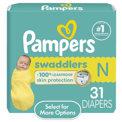 Disposable baby diapers for comfort and leak protection