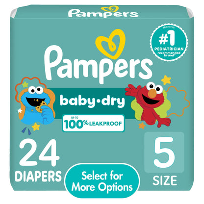Disposable baby diapers for comfort and leak protection