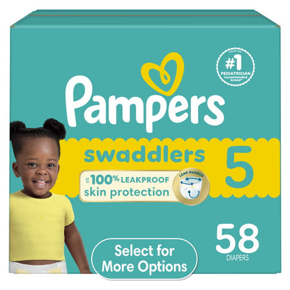 Disposable baby diapers for comfort and leak protection