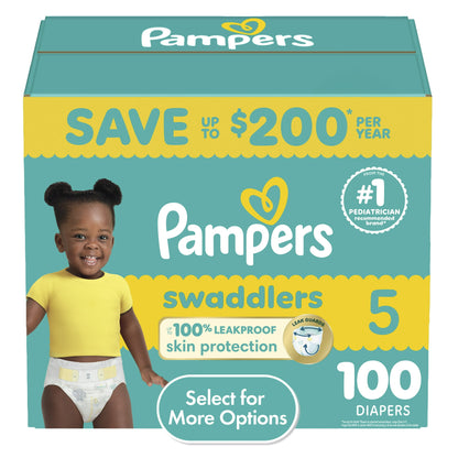 Disposable baby diapers for comfort and leak protection