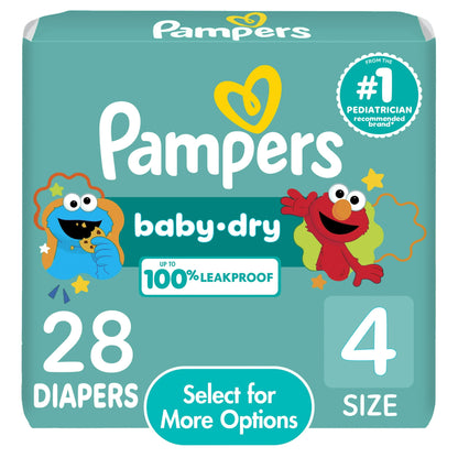 Disposable baby diapers for comfort and leak protection