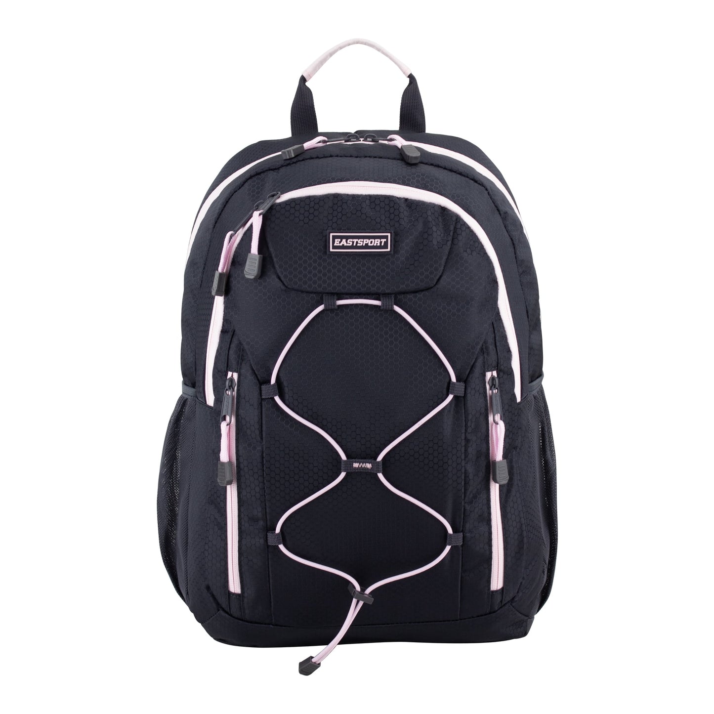 Versatile dual-carry backpack with adjustable shoulder straps and top handles for multiple carrying options.
