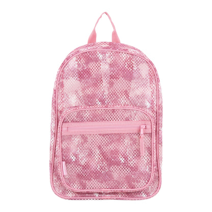 Stylish unisex backpack with breathable mesh design and adjustable shoulder straps