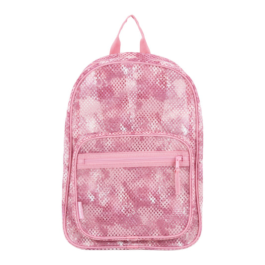 Stylish unisex backpack with breathable mesh design and adjustable shoulder straps