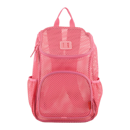 Lightweight breathable mesh backpack for school and gym