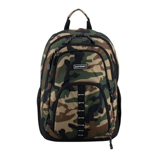 Multi-purpose backpack with roomy storage compartments and comfortable adjustable shoulder straps