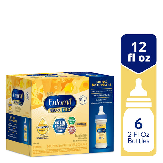 Enfamil NeuroPro Liquid Baby Formula, Brain Support
